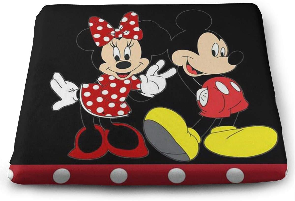 Memory Foam Seat Cushion/Chair Pad - Mickey Mouse Portable Chair Cushion for The Car Or Office Chair