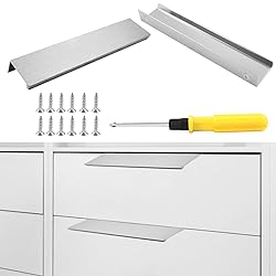 Cionyce 6 Pack Hidden Cabinet Pulls 11.8"/300mm