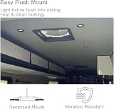 acegoo 4 x 12V LED Recessed Ceiling Lights Cool White 6400K Dimmable 3W view 9