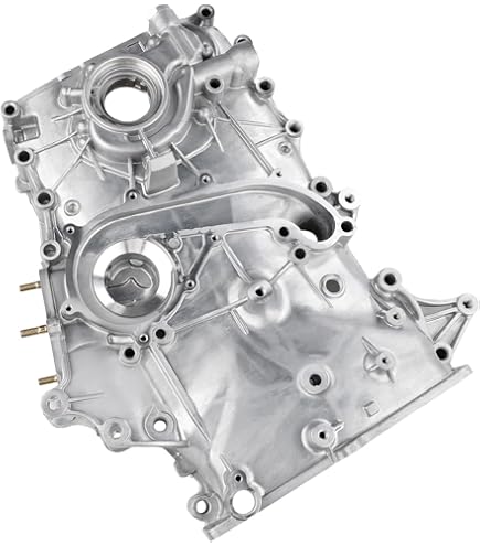 AISIN OEM Timing Chain Cover & Oil Pump Assembly - Fits 93-97 Toyota Land Cruiser / 96-97 Lexus LX450