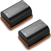 2 Pack LP-E6N LP E6 Battery Compatible with Canon EOS R R5 R6 R7, R5 C | for Canon EOS R6 Mark II, EOS 5D Mark II III IV, 5D SR, 6D Mark II 7D Mark II,6D 7D 90D 80D 70D 60D 60Da, XC10 XC15 Cameras