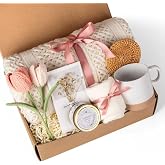 Gift Baskets for Women, Birthday Gifts for Women, Self Care Gift Baskets Care Package, Thank You, Get Well, Sympathy Inspirational Friendship Gifts for Mom, Grandma, Sister,Friends, Girls