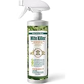 EcoVenger Mite Killer 16 OZ Spray, Kills Dust Mites, Scabies, Bird Mites, Chiggers, Poultry Mites, Spider Mites for Residential, Plant, Animals & Birds, Plant-Based and Non-Toxic
