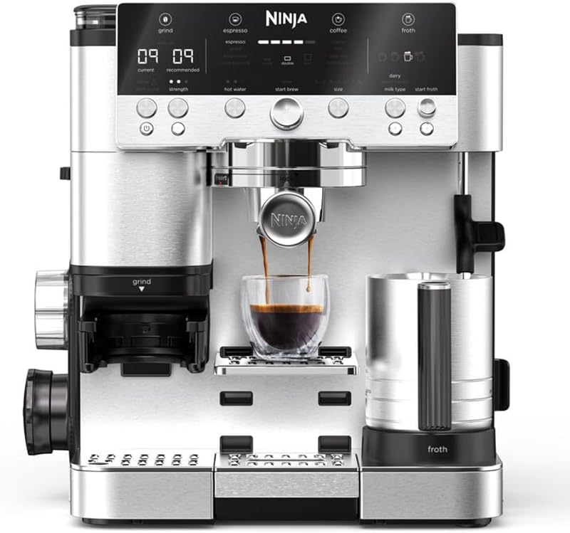 Luxe Premier, Machine a café a grain barista 3-en-1, 4 préréglages