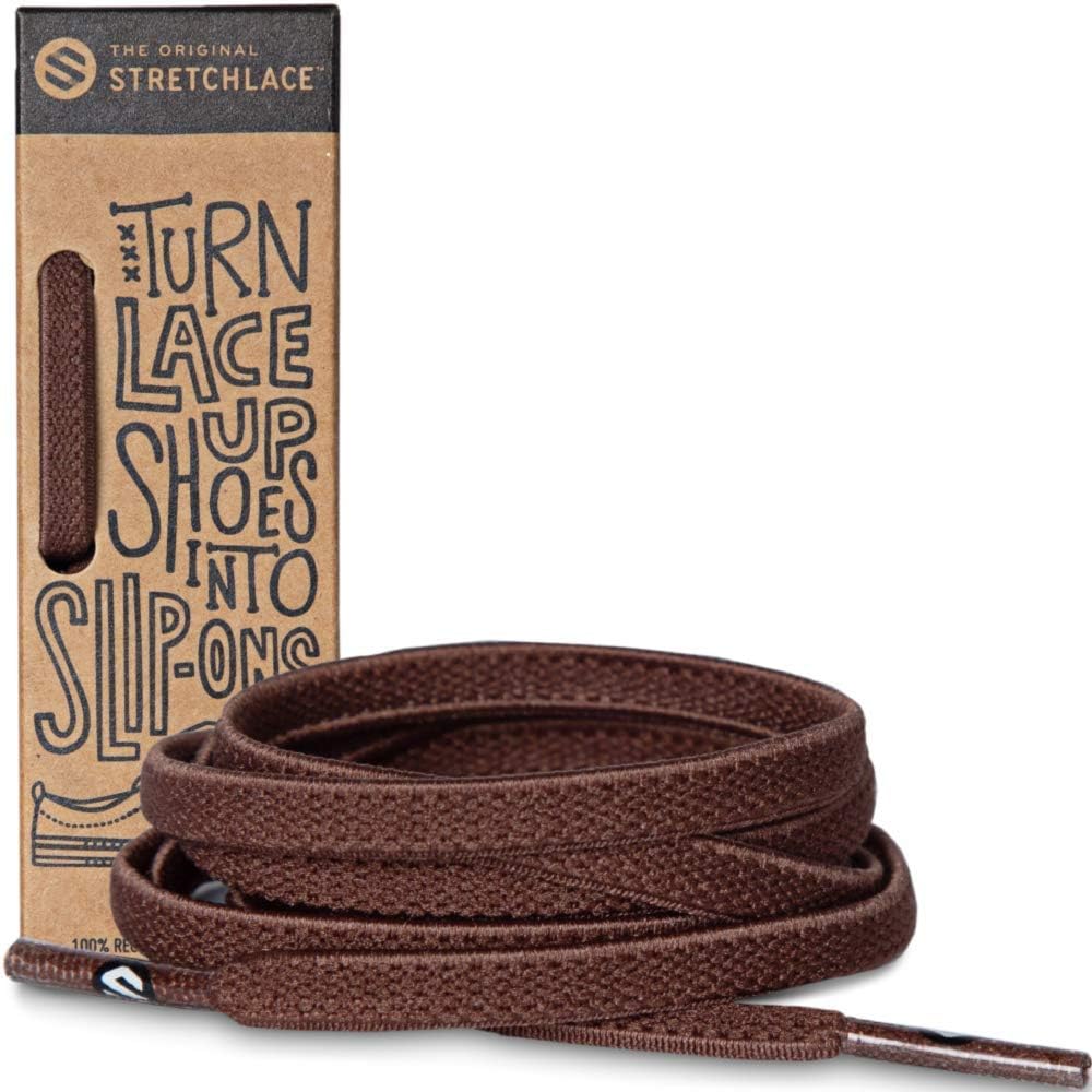 THE ORIGINAL STRETCHLACE| Elastic Shoe Laces | As Seen on Shark Tank | Flat Stretch Shoelaces