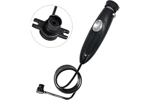 RAXSEG Oral Hygiene Accessories Compatible with Waterpik WP-100, WP-900 Replacement Kit for Ultra Water Flosser, Pack of 1 Handle/Hose（Black）