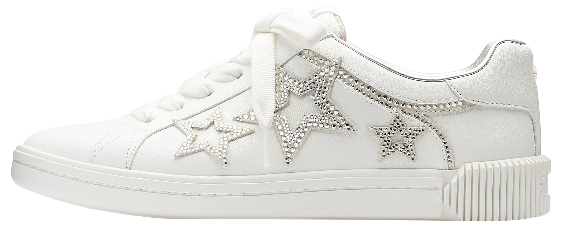 kate spade new york Women’s Starlight Sneaker, True White, 10