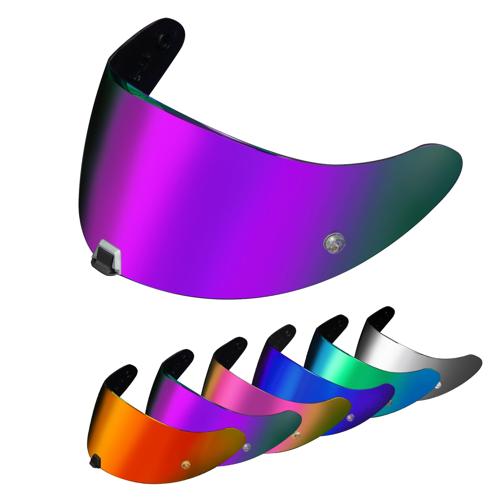 Photo 1 of PSLER Helmet Visor for T520 ST1400 R1 - T520 ST1400 R1 Face Shield Helmet Visor Helmet Accessories,Purple