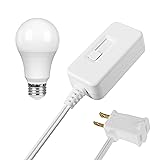 DEWENWILS Plug in Dimmer with Dimmable LED Light