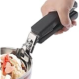 Rimobul Asian Kitchen Stainless Steel Plate Retriever Tongs