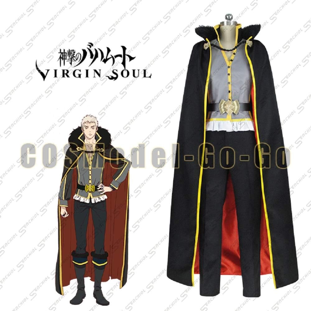 Amazon 神撃のバハムート Virgin Soul冷赦の王 シャリオス17世 コスプレ衣装 仮装 変装 Cosplay衣装3008 女性 Xl コスプレ 仮装 通販