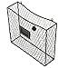 Country Rustic Black Metal Wire Wall Mounted Magazine, File & Mail Holder Basket w/Chalkboard Label