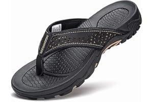 GUBARUN Mens Sport Flip Flops Comfort Casual Thong Sandals Outdoor