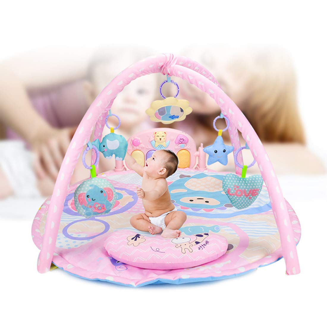 Jeux Et Jouets Puzzles Godnece Tapis De Jeu Geant Bebe Tapis Deveil Musical Pour Bebe Tapis Deveil Fille Garcon Avec Lumiere Et Musique Ram Mount Co Uk