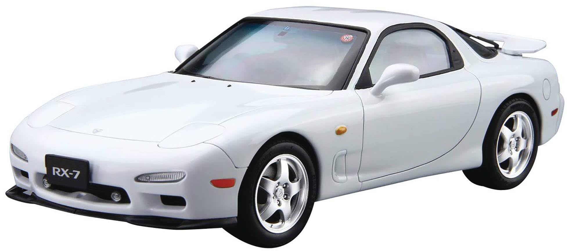 thumbnail image 2 of Aoshima Bunka Kyozai Initials D No.12 Keisuke Takahashi FD3S RX-7 Volume 1 Specification 1/24 Scale Plastic Model 2 of 10