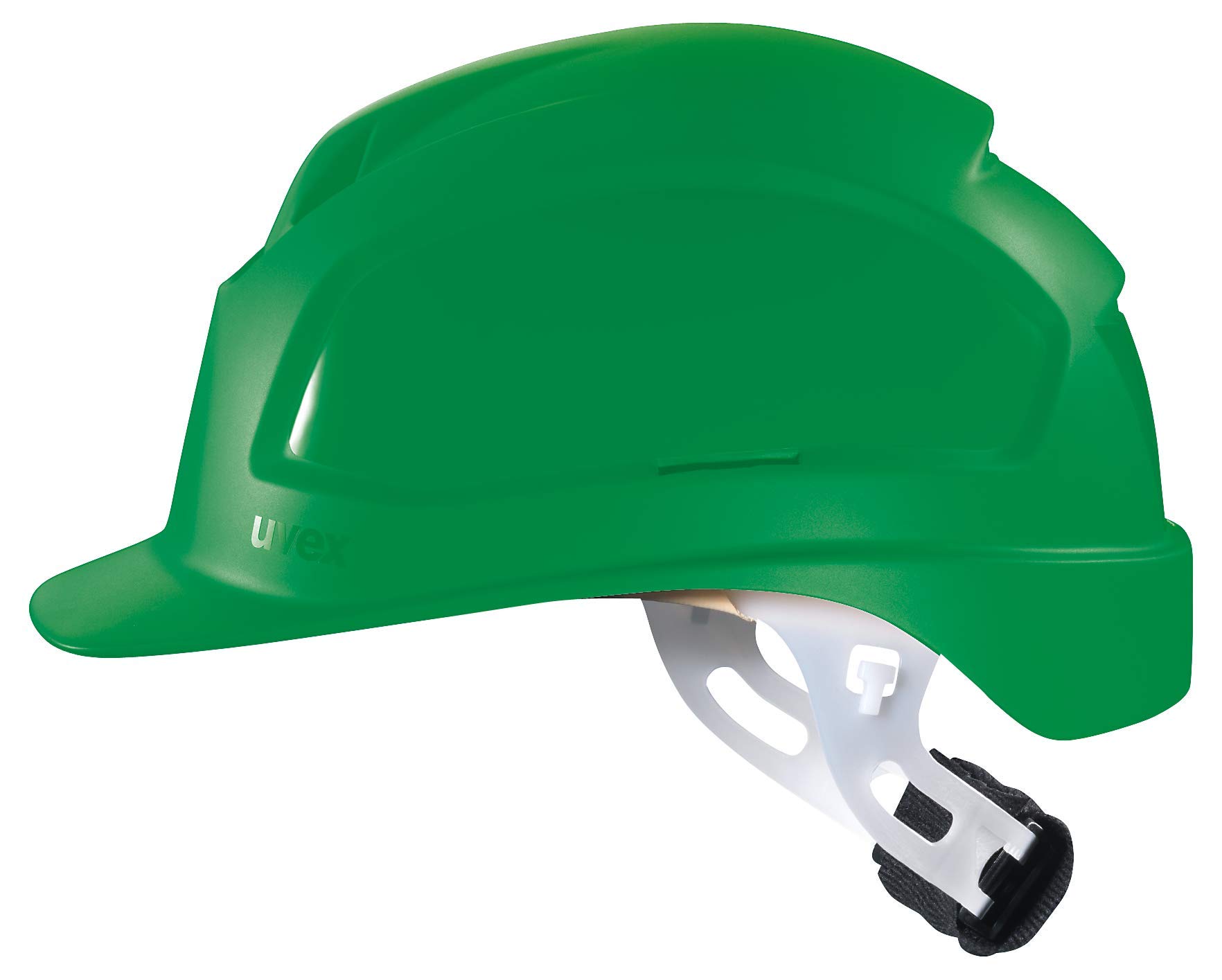 Uvex pheos E-WR Unvented Protective Helmet for Electricians - Head Guard Green