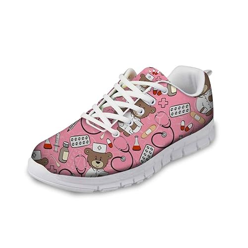 Coloranimal Damen-Air-Mesh-Leichtgewichtige Straßenlauf-Laufschuhe