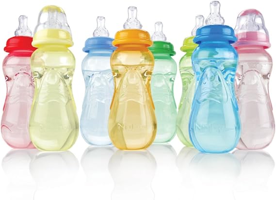 nuby milk bottles