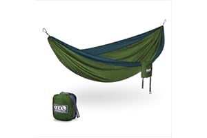 ENO, Eagles Nest Outfitters DoubleNest Lightweight Camping Hammock, 1 to 2 Person, Special Edition Colors, ATC