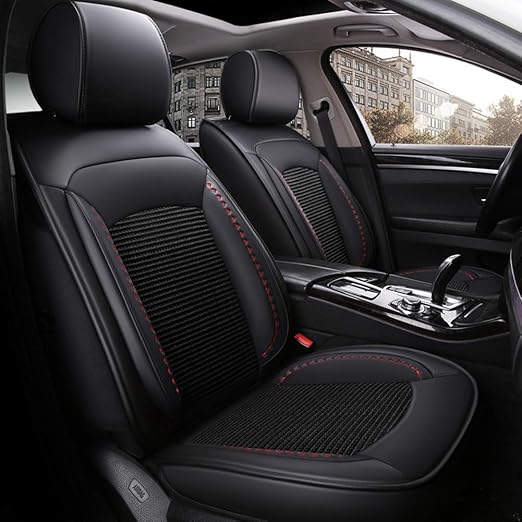 2012 2 x Fronts Volvo V40 Heavy Duty Black Waterproof Car Seat Covers