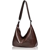 Slouchy Hobo Bags for Women Soft Vegan Leather Shoulder Bag Vintage Crossbody Purse Stylish Everyday Handbags