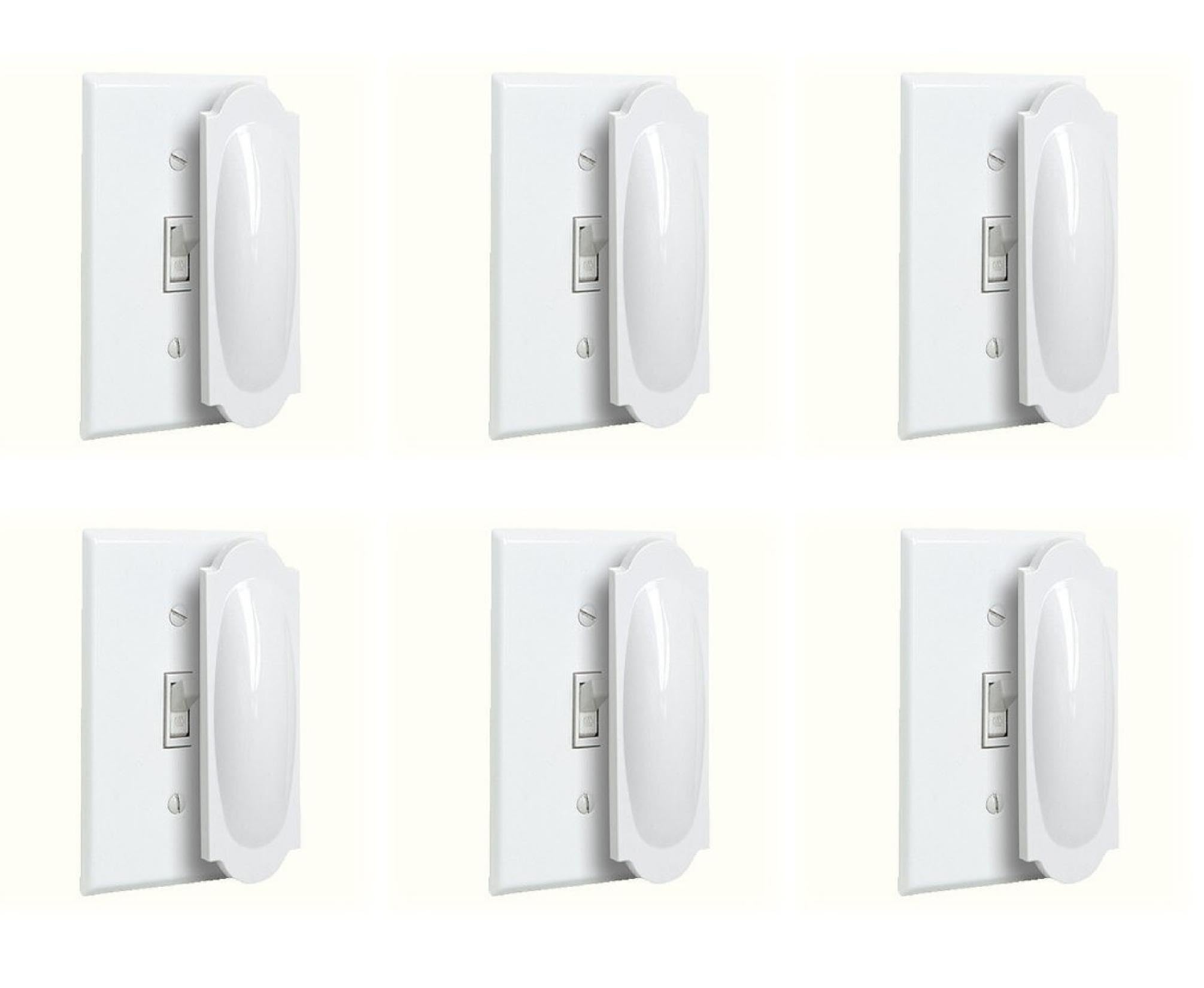 YBM HOME Magnetic Switch & Outlet Cover MF1007-6 (6, Switch & Outlet Cover Toggle)