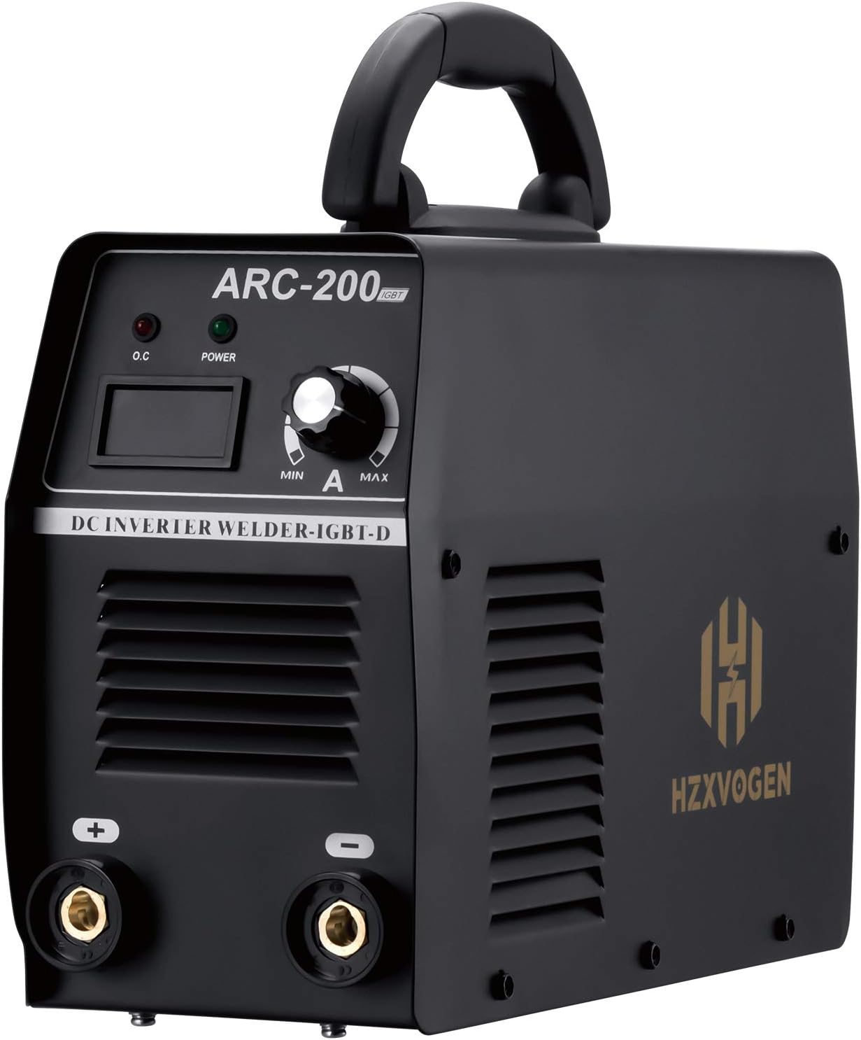 HZXVOGEN Arc Stick Welder IGBT DC Inverter MMA Arc 200A 220V ZX7 Rod Stick Mini Portable Welding Machine With Earth Clamp Electrode (ARC200)