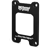 Thermal Grizzly Direct Die Frame Ryzen 7000 V2 - Increased Compatibility - for Mounting Ryzen 7000 CPU Processors Without The Integrated Heatspreader - Made in Germany