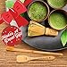 Matcha Whisk, Spoon, and Scoop - Matcha Tea Set - Perfect for a Traditional Cup of Matcha - Matcha Accessories By Kiss Me Organics