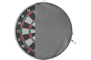 Kingshion Dart Boards Dust Cover, Waterproof Protective Cover for Dart Tips, Shafts, and Other Accessories, 24 Inches Diamete