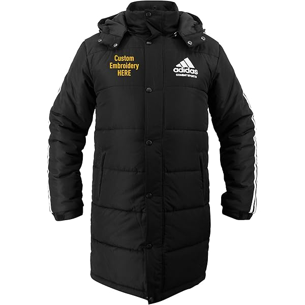 Amazon.com: adidas Combat Sports Winter Long Parka - Black
