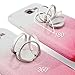 Silverback for Galaxy J7 Perx Case,Galaxy J7 V / J7 Sky Pro/Halo Case with 360 Rotating Ring Stand, Girls Cute Bling Glitter Protective Case Cover for Samsung Galaxy j7 2017 -Pink