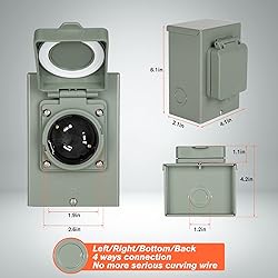 WELLUCK 50 Amp Emergency Power Combo Kit with