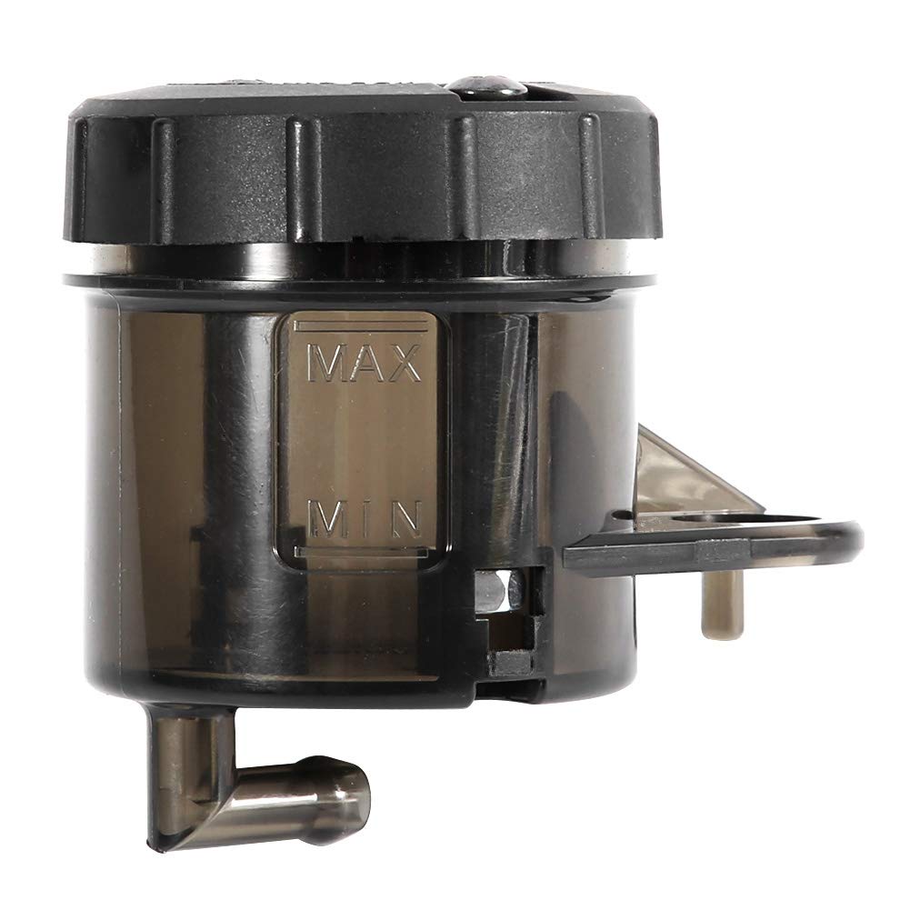 Aramox Brake Clutch Fluid Reservoir,Plastic Motorcycle Clutch Master Cylinder Fluid Brake Oil Cup