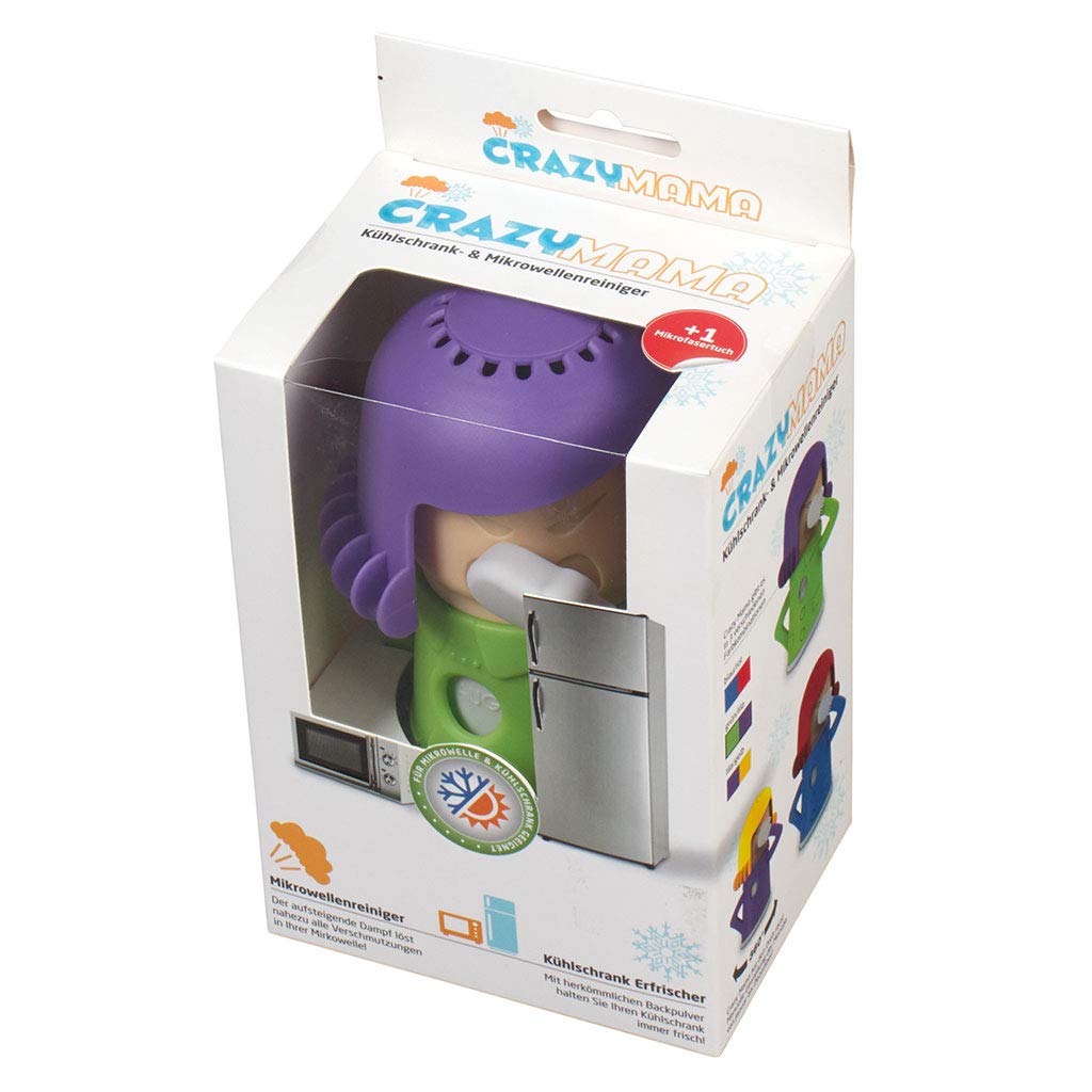 Crazy Mama Frigorífico y microondas limpiador con vinagre y agua ...