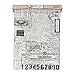 Tim Holtz Idea-ology Postale Tissue Wrap, Decorative Craft Paper, 1- 12 Inch Wide Roll, 15 Feet per Roll, TH93181