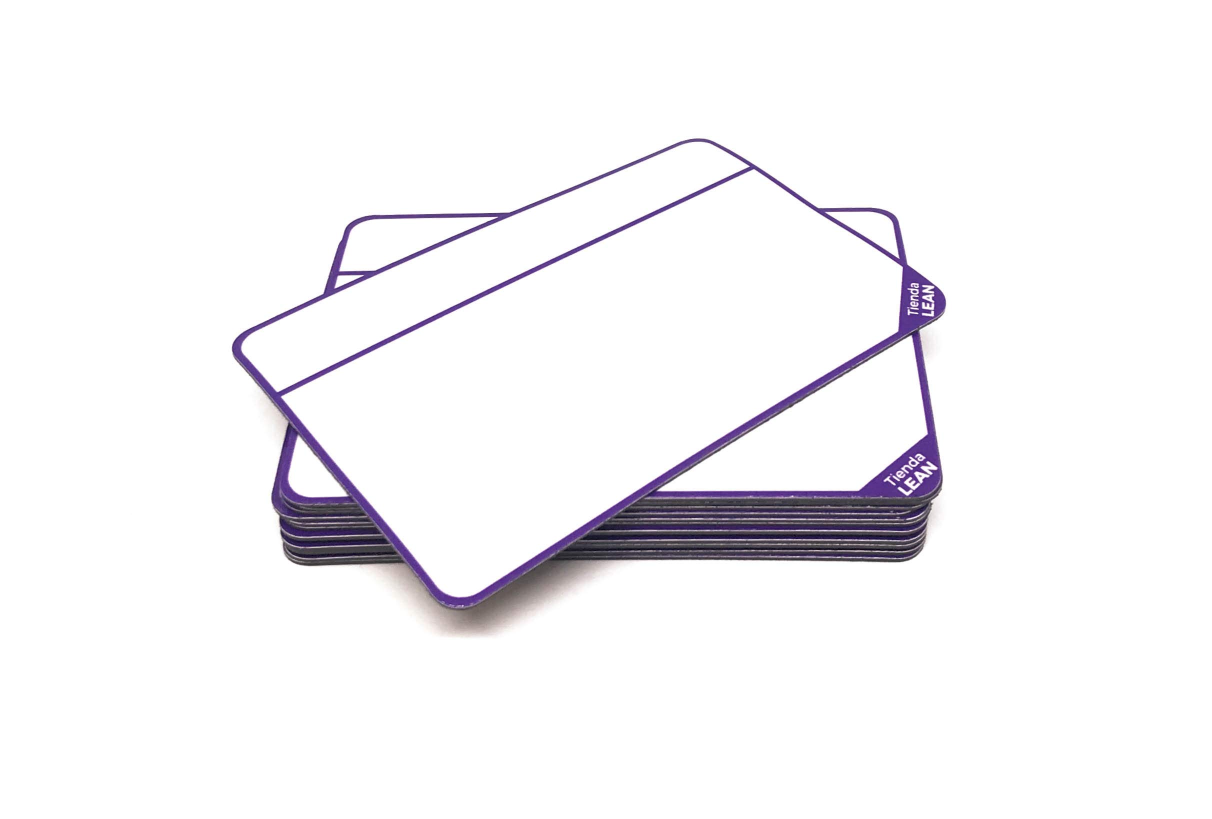 Magnetic Project Card, SCRUM, KANBAN.15 Magnets (Purple) + Marker