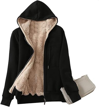 wool lined sweatshirt