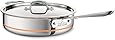 All-Clad 6405 SS Copper Core 5-Ply Bonded Dishwasher Safe Saute Pan / Cookware, 5-Quart, Silver