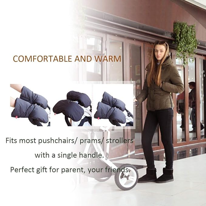 pram hand muff mamas and papas