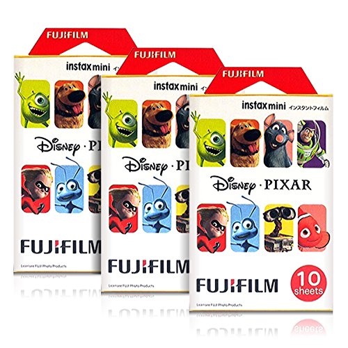 Fujifilm Instax Mini Pixar 30 Film for Fuji 7s 8 25 50s 90 300 Instant Camera, Share SP-1 Printer