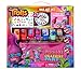 Townley Girl Dreamworks Trolls Nail Art Set, Includes: 240 Nail Gems, 42 Stickers, 7 Polishes, Carrying Bag