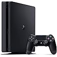 RPlay Play-Station 4 PS4 1TB Slim Edition Jet Black With 1 Wireless Controller