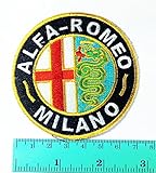 Alfa Romeo Motorsport Car Racing Sport Automobile Car Motorsport Racing Logo Patch Sew Iron on Jacket Cap Vest Badge Sign