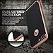 iphone 7 Plus Case, CLONG [Slim-Fit] Apple iPhone 7 Plus Case Cover TPU/PC Shock-Absorption Bumper and Anti-Scratch Case Cover Shell for Apple iPhone 7 Plus 5.5 inch - Rose Gold