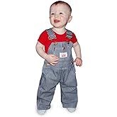 Round House Kids Striped Overalls