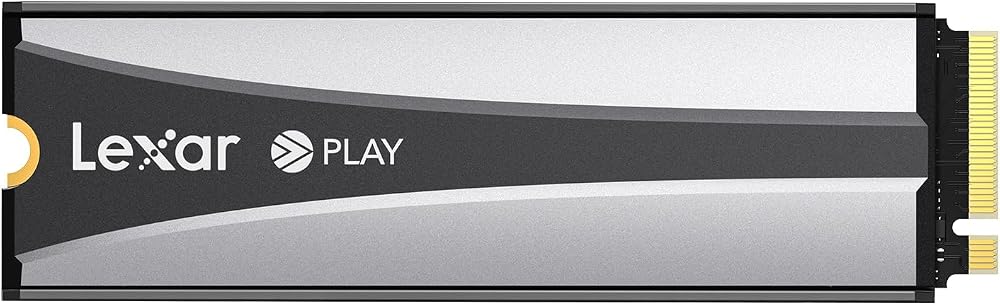 Lexar PLAY 2280 2TB PCIe 4x4 NVMe SSD with Heatsink for PS5