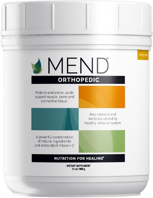 MEND Therapeutic Supplement for Healing & Recovery, Citrus Flavor, 30-Servings, 21 Ounce