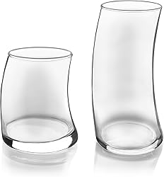 Libbey Swerve Drinking Glasses Set of