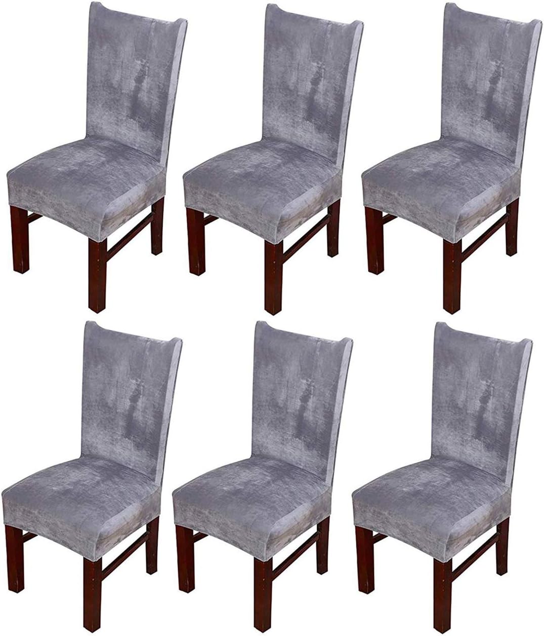 Best Light Grey Dining Chair Covers Set Of 6